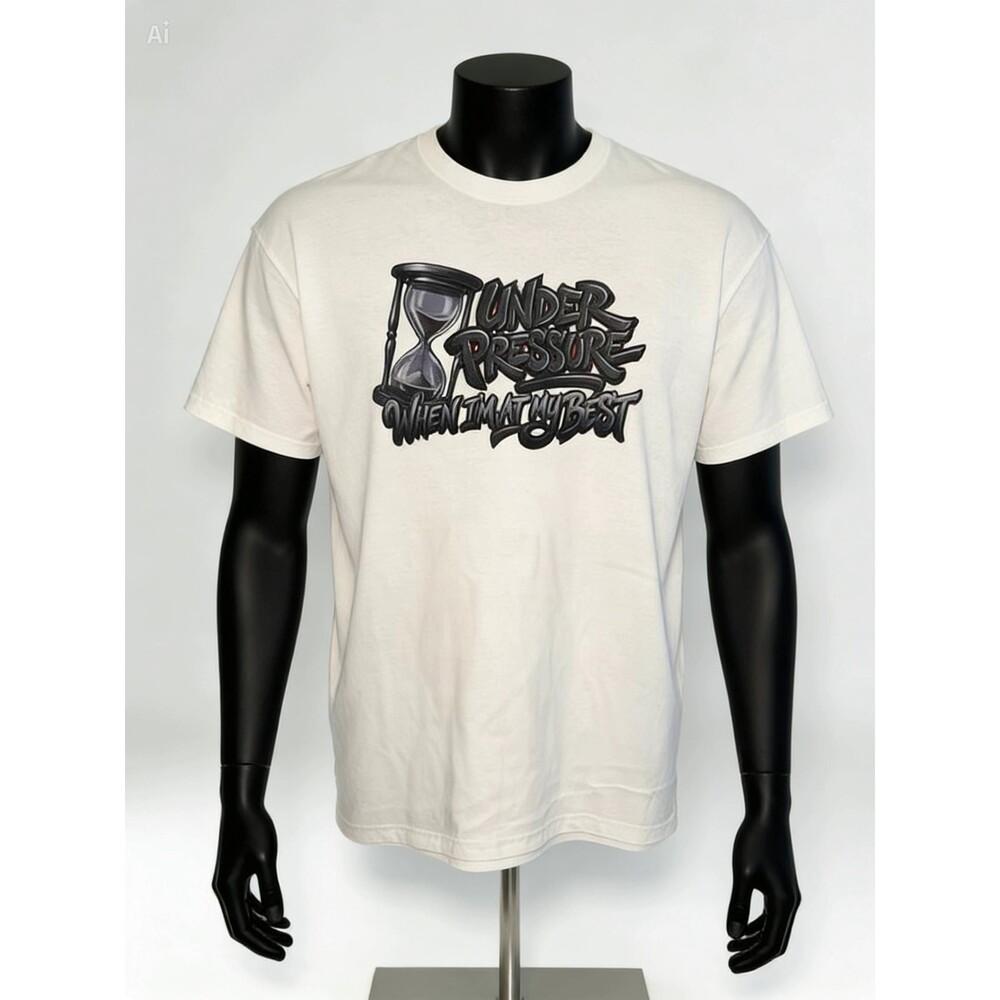 Under Pressure Shirt | Motivational Graphic Tee | When Im At My Best T-Shirt |